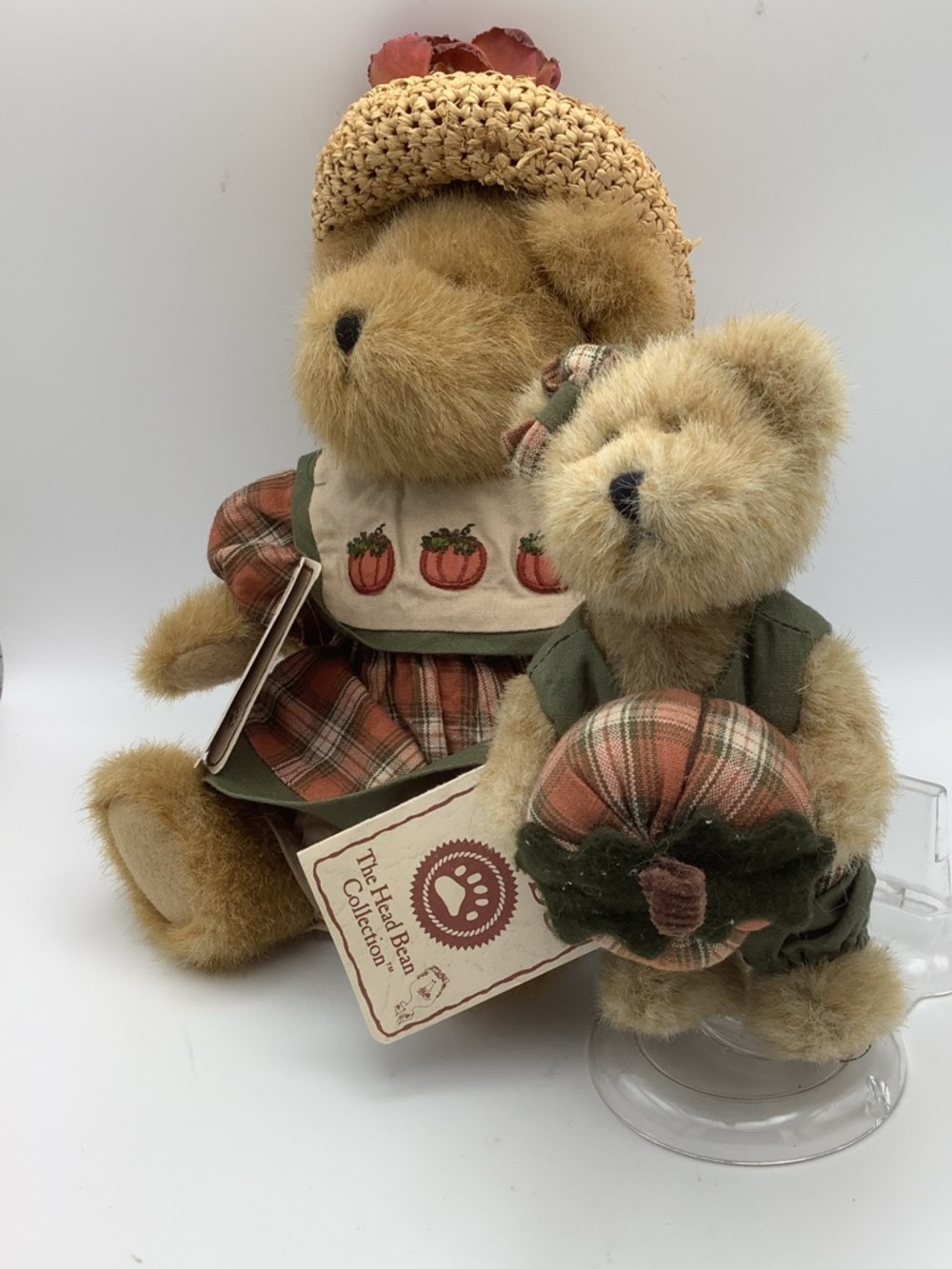 Pair of Boyds Bears - Auntie Autumn and Lil’ Harvey